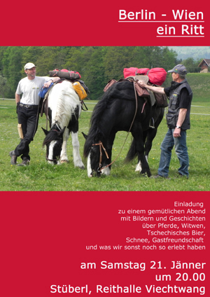Berlin-Wien beim Reitverein